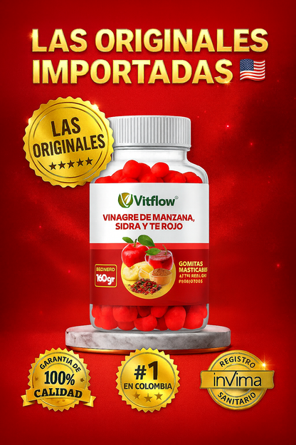 Gomitas de Vinagre de Manzana 🌿🍎 x 160 g
