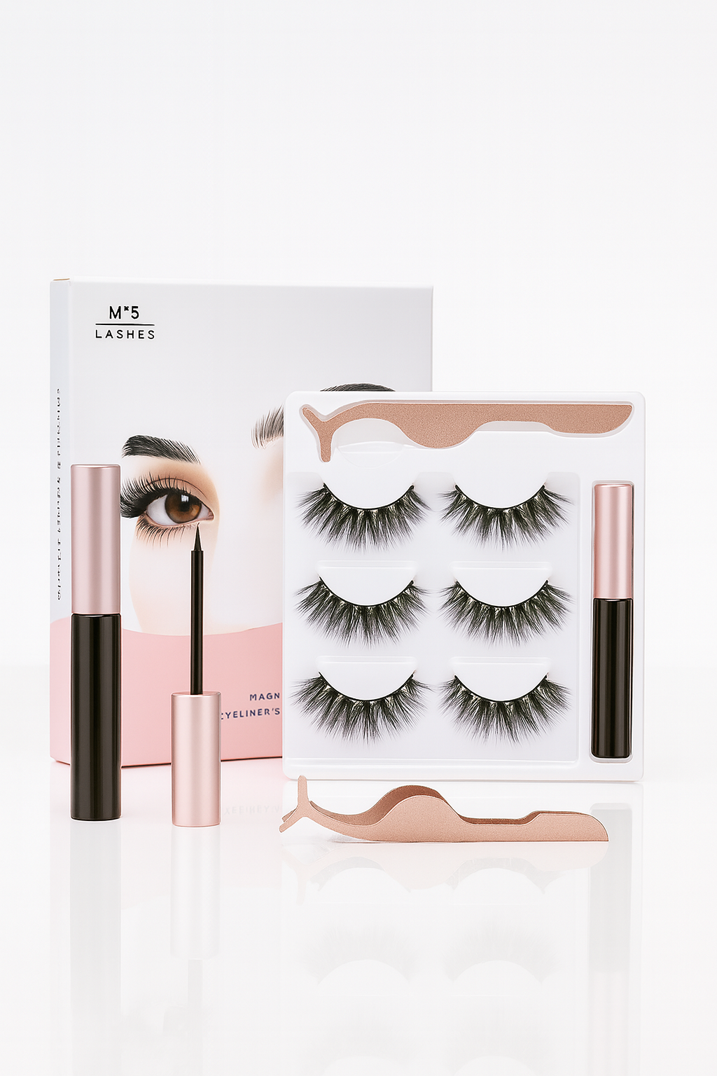 Kit de Pestañas Magnéticas Profesional 4D
