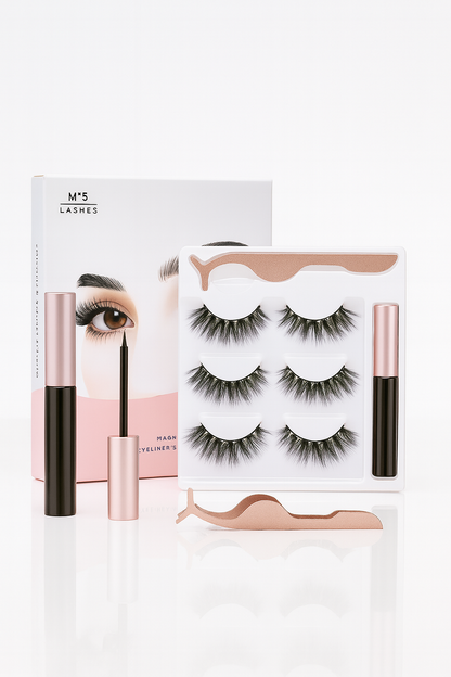 Kit de Pestañas Magnéticas Profesional 4D